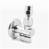 RUBINETTO SOTTOLAVABO A SFERA CON FILTRO A SNODO- 1/2 x 10- senza- pezzi 1