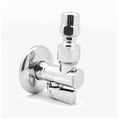 RUBINETTO SOTTOLAVABO A SFERA CON FILTRO A SNODO- 1/2 x 10- senza- pezzi 1