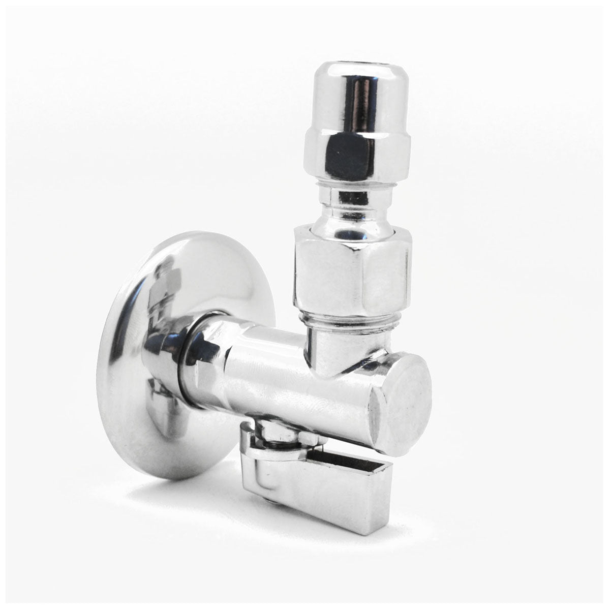 RUBINETTO SOTTOLAVABO A SFERA CON FILTRO A SNODO- 1/2 x 10- senza- pezzi 1