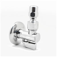 RUBINETTO SOTTOLAVABO A SFERA CON FILTRO A SNODO- 1/2 x 10- senza- pezzi 1