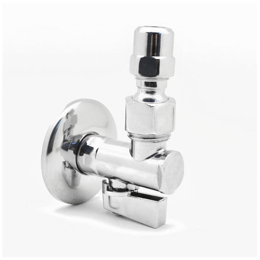 RUBINETTO SOTTOLAVABO A SFERA CON FILTRO A SNODO- 1/2 x 10- senza- pezzi 1