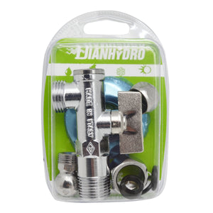 RUBINETTO SOTTOLAVABO A SFERA CON FILTRO A SNODO BLISTER- 1/2 x 10 DN 8/PN 10- FAIDF- pezzi 1