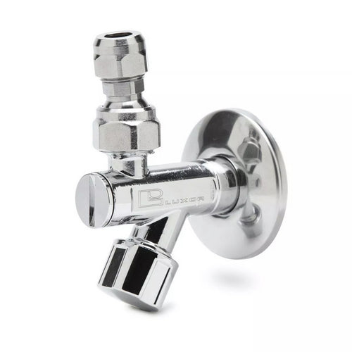 RUBINETTO SOTTOLAVABO CON FILTRO A SNODO- 1/2x10  PN 10- LUXOR- pezzi 1