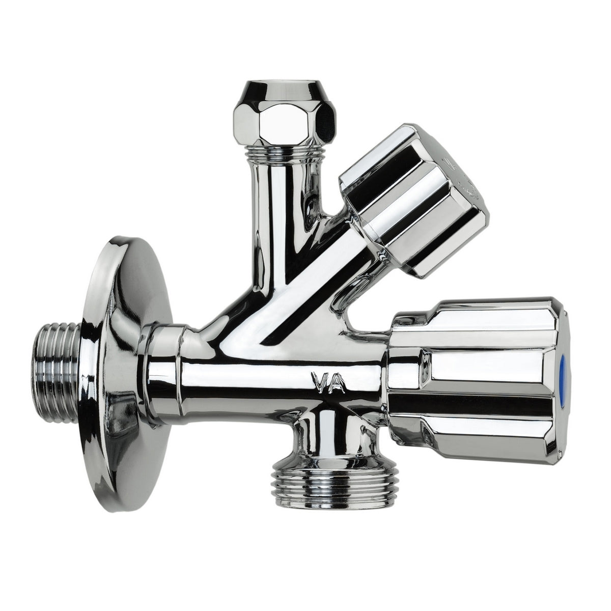 RUBINETTO COMBINATO SOTTOLAVABO - LAVATRICE- 1/2 x 3/4- ALBER- pezzi 1