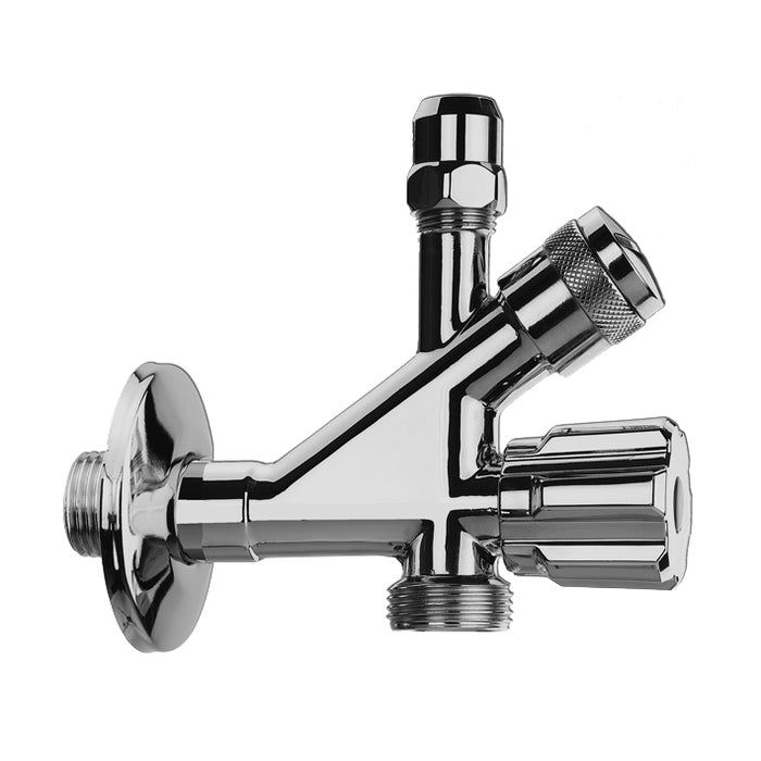 RUBINETTO COMBINATO SOTTOLAVABO-LAVATRICE- 1/2 x 3/4- ALBER- pezzi 1