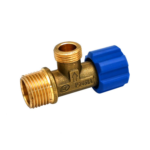 RUBINETTO CASSETTA 1/2 MASCHIO- 1/2 x 3/8- DEBOR- pezzi 1