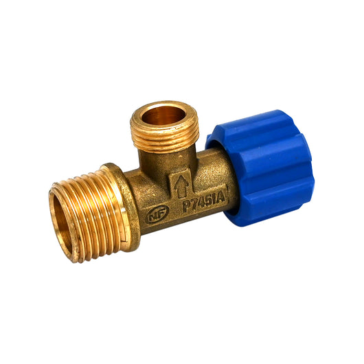 RUBINETTO CASSETTA 1/2 MASCHIO- 1/2 x 3/8- DEBOR- pezzi 1