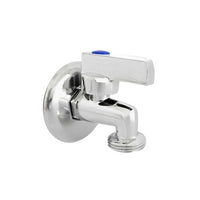 RUBINETTO LAVATRICE A SFERA PESANTE IN OTTONE CROMATO- 1/2 x 3/4- DH- pezzi 1