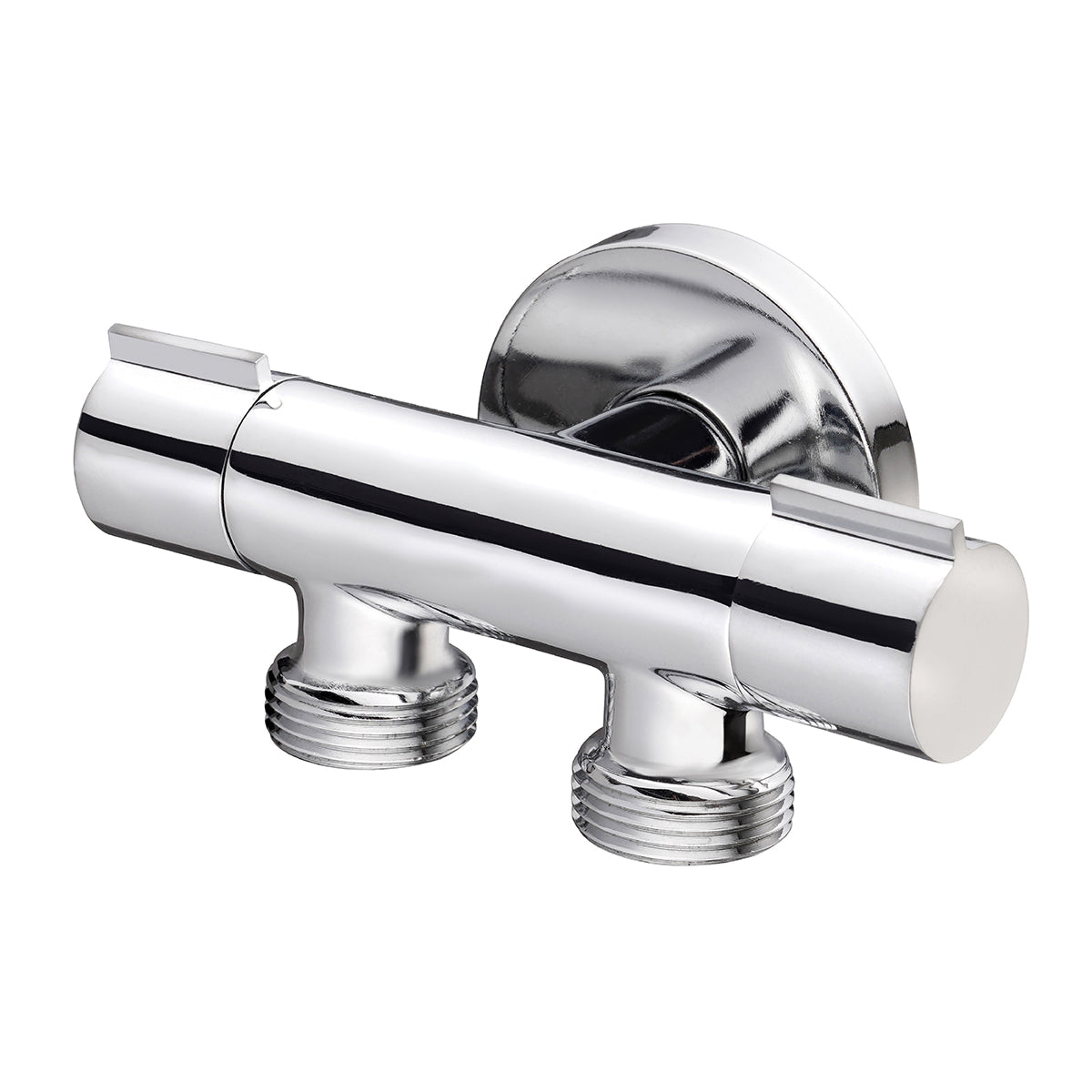 RUBINETTO MINIMALE DOPPIO COMPATTO- 1/2 x 3/4 X 3/4- DEBOR- pezzi 1