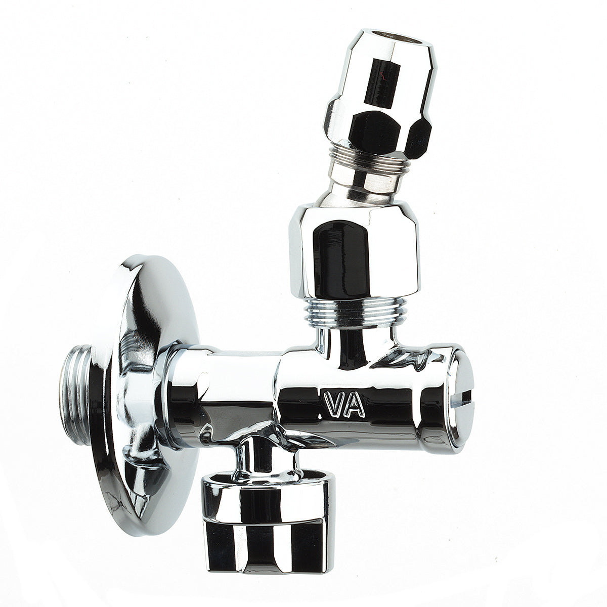 RUBINETTO SOTTOLAVABO CON FILTRO A SNODO CROMATO LUX- 1/2 x 3/8- ALBER- pezzi 1