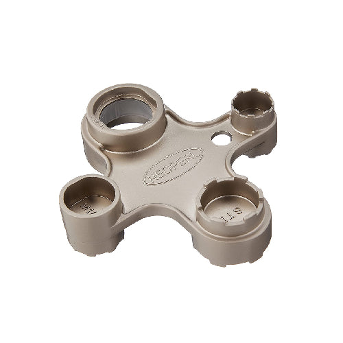 CHIAVE UNIVERSALE NICHELATA PER MONTAGGIO AERATORI- NEOPE- pezzi 1