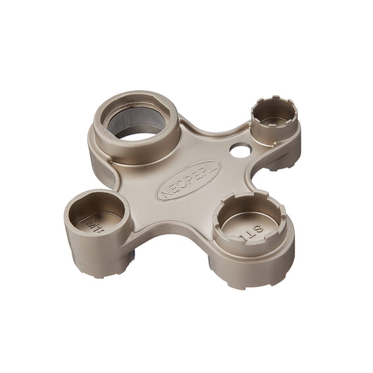 CHIAVE UNIVERSALE NICHELATA PER MONTAGGIO AERATORI- NEOPE- pezzi 1