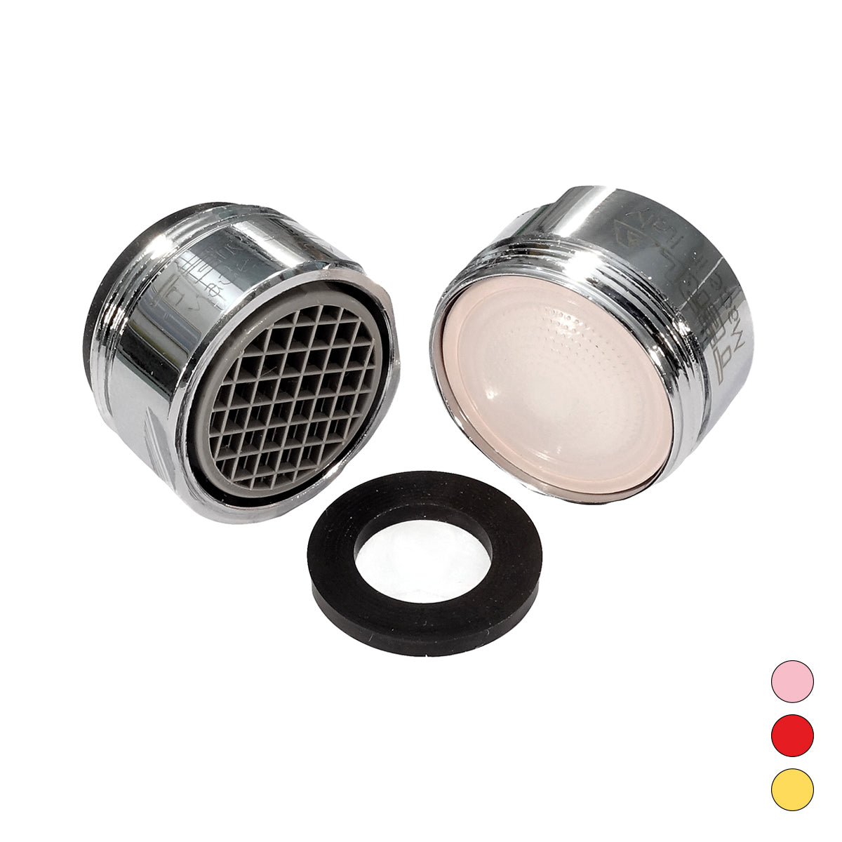 AERATORE ANTICALCARE CONSTANT M 24X1- 3,0 l/min - Rosa - R.A.87%- DH- pezzi 10