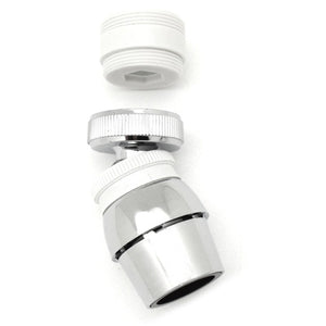 SNODO AERATORE CROMATO- Bianco-Cromo- IPIER- pezzi 1