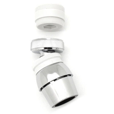 SNODO AERATORE CROMATO- Bianco-Cromo- IPIER- pezzi 1