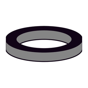 10 PZ GUARNIZIONI IN GOMMA PER CARTUCCIA INTERNA- M28 - 19 x 25,9 x 3 mm- NEOPE- pezzi 1