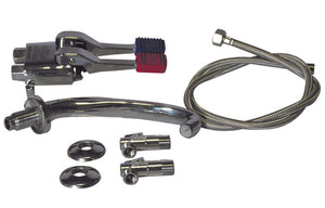 KIT RUBINETTO PEDALE 2 VIE ESTERNO A PAVIMENTO- IDRAL- pezzi 1