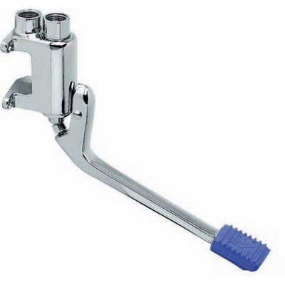 RUBINETTO A PEDALE ESTERNO 1 VIA PER PARETE  S/FLEX. S/RUB.- 1/2- IDRAL- pezzi 1