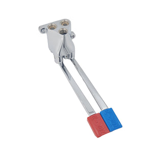 RUBINETTO A PEDALE ESTERNO 2 VIE FISSAGGIO A PARETE- 1/2- RIVER- pezzi 1