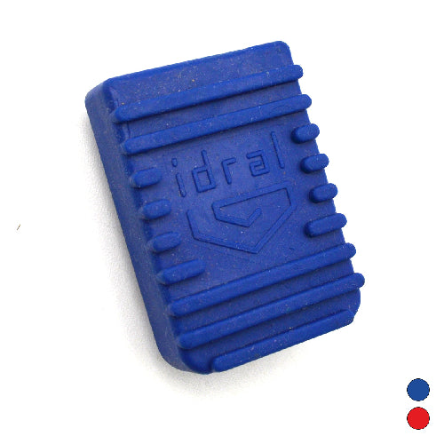 COPRIPEDALE IN GOMMA- Rosso- IDRAL- pezzi 1