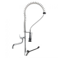 KIT GRUPPO DOCCIA PRELAVAGGIO PER LAVELLO- Cromo - nero- IDRAL- pezzi 1