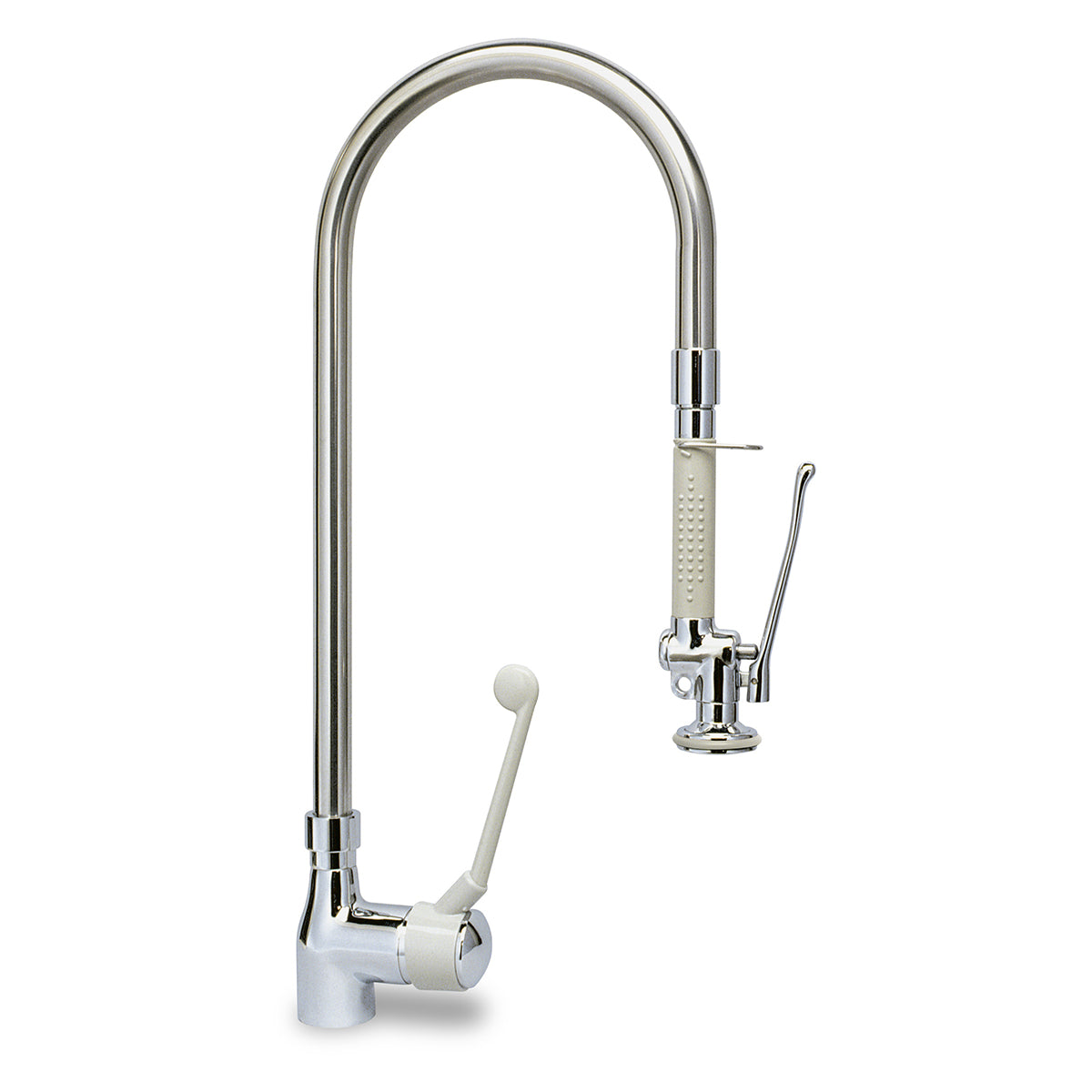 MISCELATORE LAVELLO CON DOCCETTA E LEVA CLINICA- Cromo- RIVER- pezzi 1