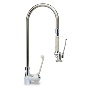 MISCELATORE LAVELLO CON DOCCETTA E LEVA CLINICA- Cromo- RIVER- pezzi 1