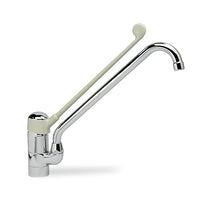 MISCELATORE LAVELLO CON LEVA CLINICA- Cromo- RIVER- pezzi 1