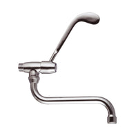 RUBINETTO A MURO LEVA CLINICA CANNA GIREVOLE- Cromo- TREMO- pezzi 1