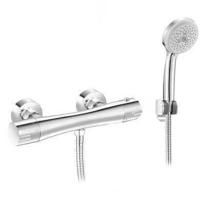 MISCELATORE TERMOSTATICO DOCCIA ESTERNO MOD. JOE- Cromo- DH- pezzi 1