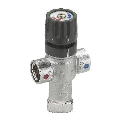 MISCELATORE TERMOSTATICO IN OTTONE- 1/2- IDRAL- pezzi 1