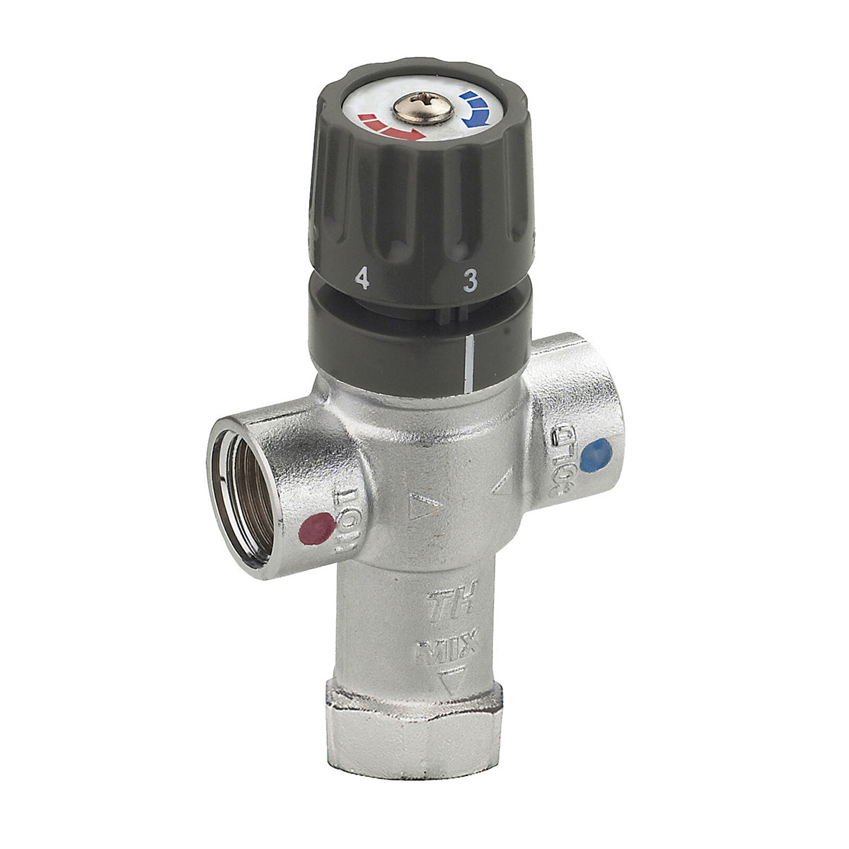 MISCELATORE TERMOSTATICO IN OTTONE- 1/2- IDRAL- pezzi 1