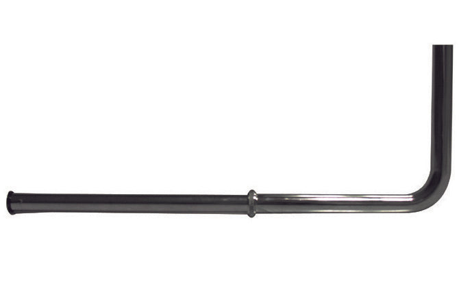 TUBO A L REGOLABILE PER PASSORAPIDO CROMATO- 1   Diam. 30- DH- pezzi 1