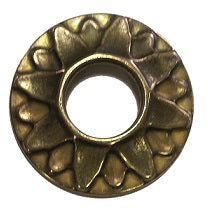 ROSONE DI RICAMBIO PER RUBINETTI ARTISTICI MOD. STELLA- Giallo 1/2- DH- pezzi 1