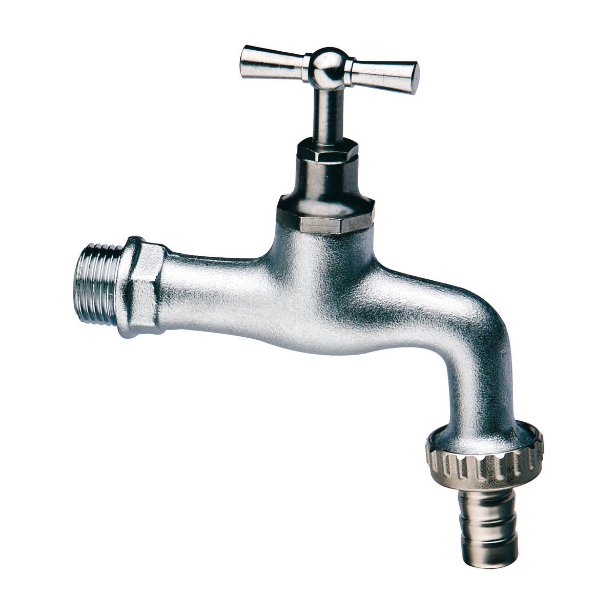 RUBINETTO PORTAGOMMA IN OTTONE CROMATO/SABBIATO- 3/4 (DN 20)- ITAP- pezzi 1