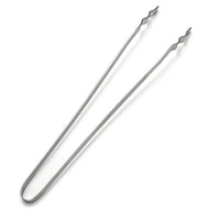 PINZA PER GRIGLIA IN ACCIAIO INOX BBQ TONGS STAINLESS- ESCLU- pezzi 1