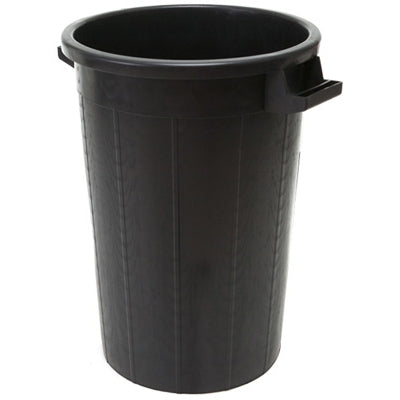 BIDONE IN PLASTICA SENZA COPERCHIO- Lt. 100  Diam. 53 cm  h. 66 cm- FF- pezzi 1