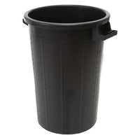 BIDONE IN PLASTICA SENZA COPERCHIO- Lt. 100  Diam. 53 cm  h. 66 cm- FF- pezzi 1