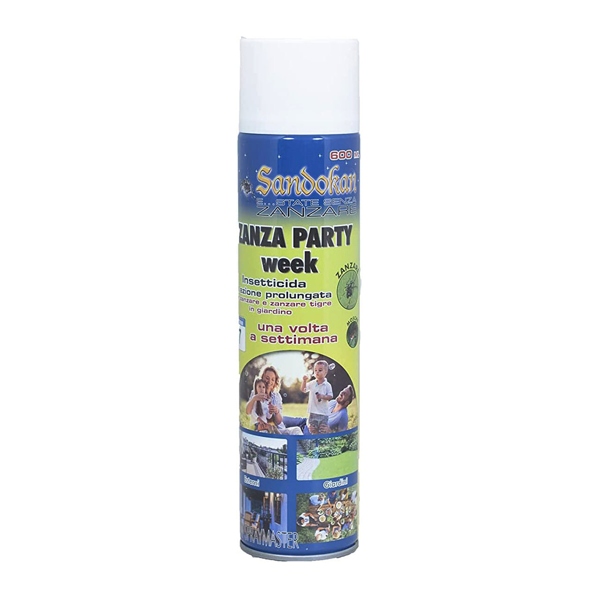 INSETTICIDA EFFETTO ABBATTENTE ZANZA PARTY- 600 ml- SANDO- pezzi 1