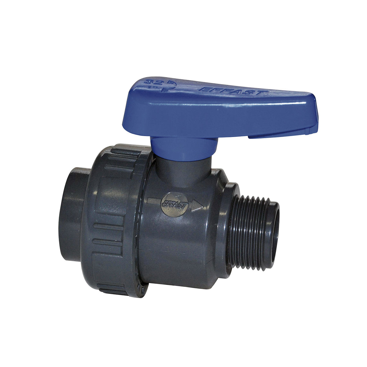 VALVOLA A SFERA MONOGHIERA IN PVC CON FIL. MF- 1- IRRIT- pezzi 1