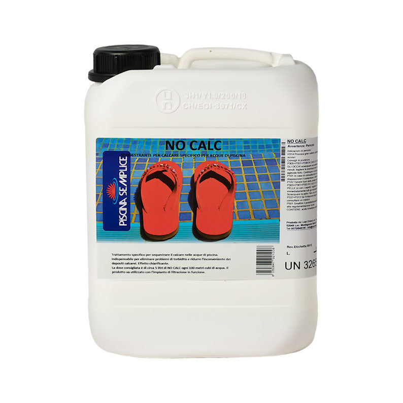 SEQUESTRANTE LIQUIDO NO CALCARE 5 kg Piscina semplice