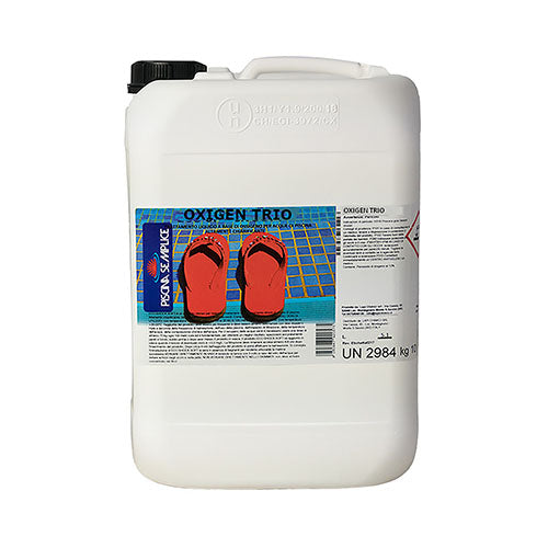 OSSIGENO LIQUIDO OXIGEN TRIO 10 kg Piscina semplice