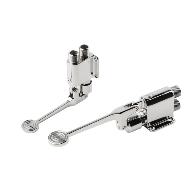 RUBINETTO TEMPORIZZATO A PEDALE A PARETE-PAVIMENTO- MCM- pezzi 1