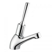 RUBINETTO LAVABO TEMPORIZZATO CON LEVA ANTISVITAMENTO- Cromo- IDRAL- pezzi 1