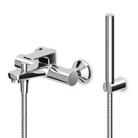 MONOCOMANDO VASCA-DOCCIA ESTERNO C/ACCESSORI SERIE WIND- Cromo- ZUCCH- pezzi 1