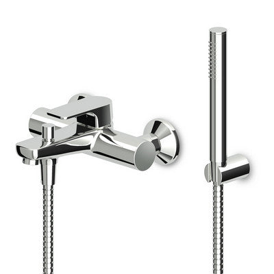 MONOCOMANDO VASCA-DOCCIA ESTERNO C/ACCESSORI SERIE WIND- Cromo- ZUCCH- pezzi 1