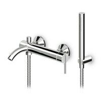 MONOCOMANDO VASCA DOCCIA ESTERNO C/ACCESSORI SERIE ZXS- Cromo- ZUCCH- pezzi 1