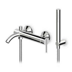 MONOCOMANDO VASCA DOCCIA ESTERNO C/ACCESSORI SERIE ZXS- Cromo- ZUCCH- pezzi 1