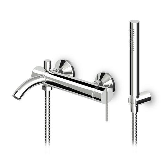 MONOCOMANDO VASCA DOCCIA ESTERNO C/ACCESSORI SERIE ZXS- Cromo- ZUCCH- pezzi 1