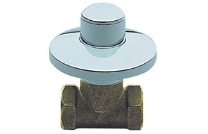 RUBINETTO ARRESTO INCASSO DA 1/2 CON CAPPUCCIO ZUCCHETTI- Cromo- ZUCCH- pezzi 1